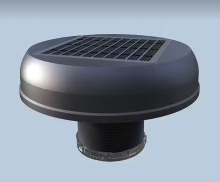 Solar Downlighter for outbuildings