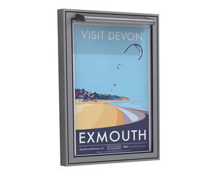Solar Light Billboard Display Case