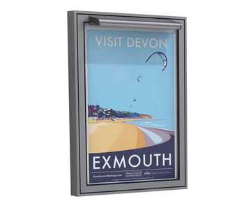 Solar Light Billboard Display Case