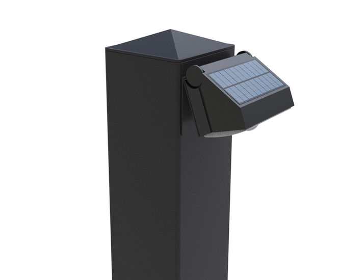 Intelligent Solar Light - Illuminated Post - Solar Mars