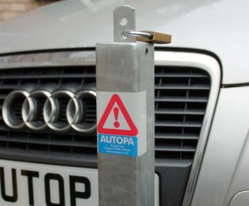 TOPLOK Square lockable parking post