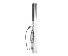 Solar EV Charger Post with Hybrid Technology