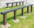 Rest - recycled plastic outdoor bench 0