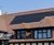 Solar tiles for roof reconfiguration on private residence 1