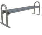 Caldecott - Contemporary Steel Bench