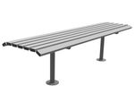Drayton - Contemporary Metal Bench