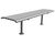 Drayton - Contemporary Metal Bench 0