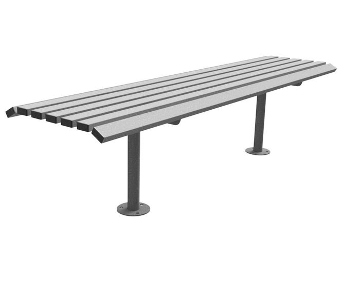 Drayton - Contemporary Metal Bench