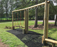 Timber Agility Equipment for Trim Trails
