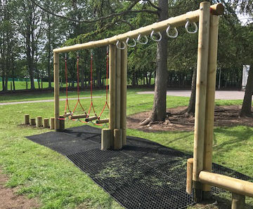 Timber Agility Equipment for Trim Trails