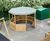 Timber Gazebo for Outdoor Shelter & Learning 9