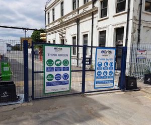 FenceSafe LockMaster temporary swing gate