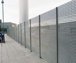 Screenogril S1 louvred panel security fence to LPS 1175 A1 (SR1)