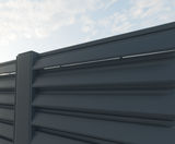 Screenogril S2 louvred panel security fence to LPS 1175 B3 (SR2) - on this page