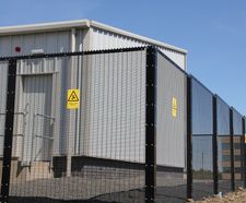Securus S1 - 358 rigid mesh security fencing to LPS 1175 A1
