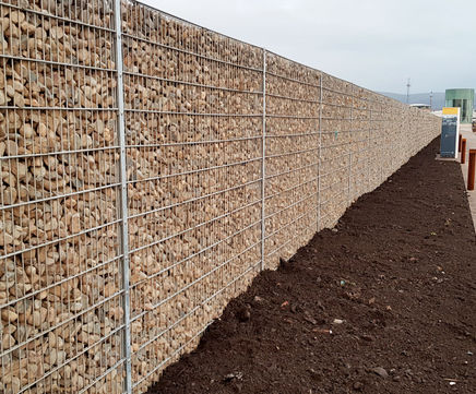 StoneFence decorative gabion walling system