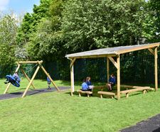 Transforming Play: Creating Sheltered and Engaging Outdoor Spaces