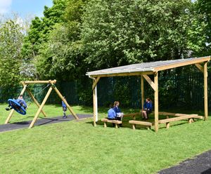 Transforming Play: Creating Sheltered and Engaging Outdoor Spaces