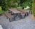 Cube - recycled plastic picnic table and bench set 5