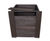 Solid heavy-duty recycled plastic modular garden compost bin 1