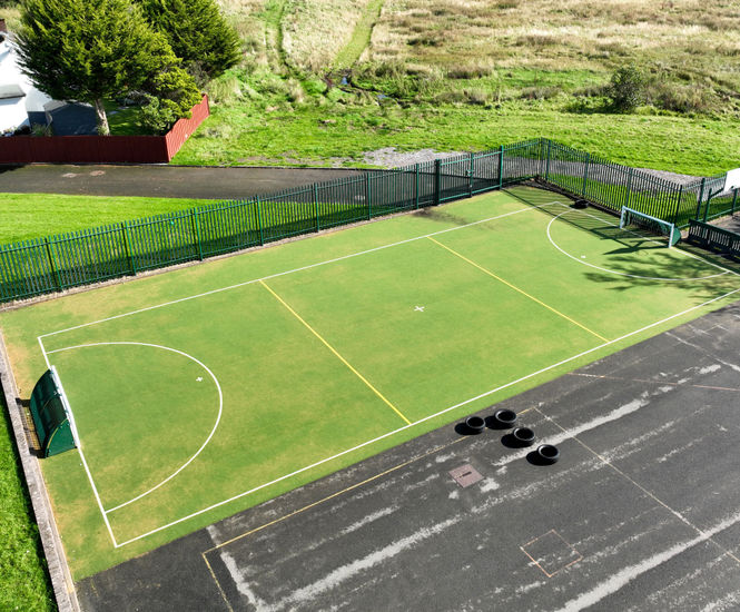 Primary School Upgrade Tarmac Space into High-Quality Sports Area