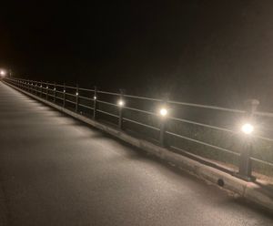 ASF LED illuminated post and rail