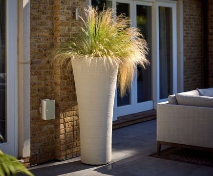 Etna - flared contemporary FRC planter pot