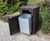 Recycled plastic waste / recycling bins 12