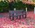 Tenby recycled plastic bench 2