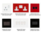 Hartland CFX Colours - sleek polycarbonate switches and sockets