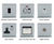 Linea-Scala - modern switches and sockets, step edged frames 0
