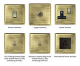 Linea-Rondo - modern, decorative switches and sockets - on this page