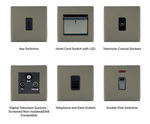 Linea-Piatto - minimalist decorative switches and sockets