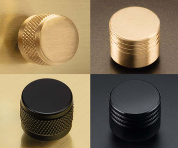 Interchangeable dimmer knob and toggle switch designs