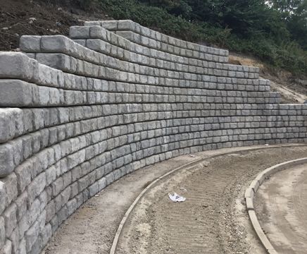 Redi-Rock™ Retaining Walls - modular precast concrete retaining wall system