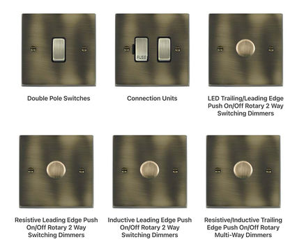 Cheriton Victorian - traditional switches and sockets