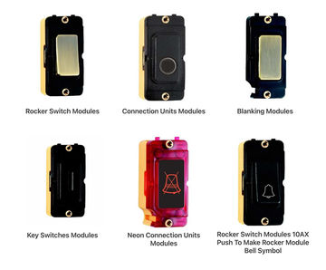 Grid-IT - switches and sockets for kitchens and ancillary areas