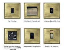 Linea-Perlina - switches and sockets with beaded frame