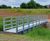 9m-long all-steel vandal- and arson-resistant beam footbridge 0