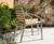 s59.2 - mild/stainless steel and hardwood chair 4