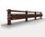 H2BP-01 timber and corten steel safety barrier for bridges 2