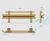 H2BP-01 timber and corten steel safety barrier for bridges 3