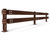 H2BP-03 timber and corten steel safety barrier for bridges 2