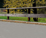 N2BP-01 timber and corten steel safety barrier for bridges