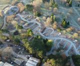 Titan edging creates paths for RHS Wisley's Glasshouse Borders - on this page