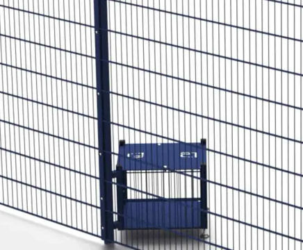 TempGuard - surface-mounted temporary mesh fencing