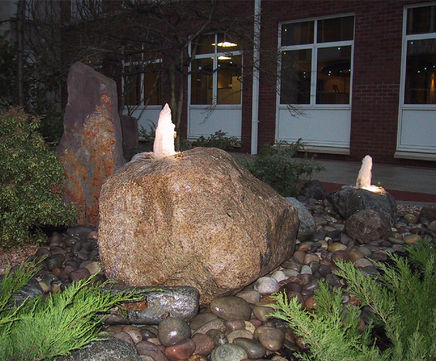 Boulder fountain kits