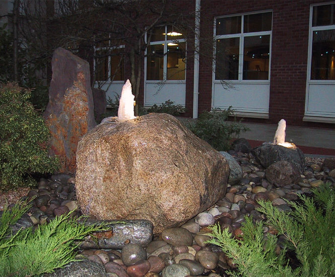 Boulder fountain kits