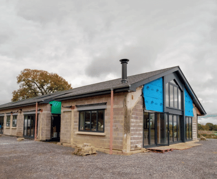 Plumbing and heating for Longstone barn conversion, Wiltshire 