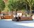 Seating and litter bins - All Saints Park, Manchester 0